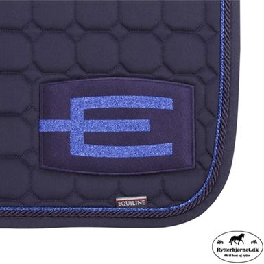 Equiline Octagon Springunderlag - Blå/Glitter Blå