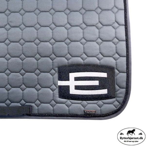 Equiline Octagon Springunderlag - Grå/Glittter