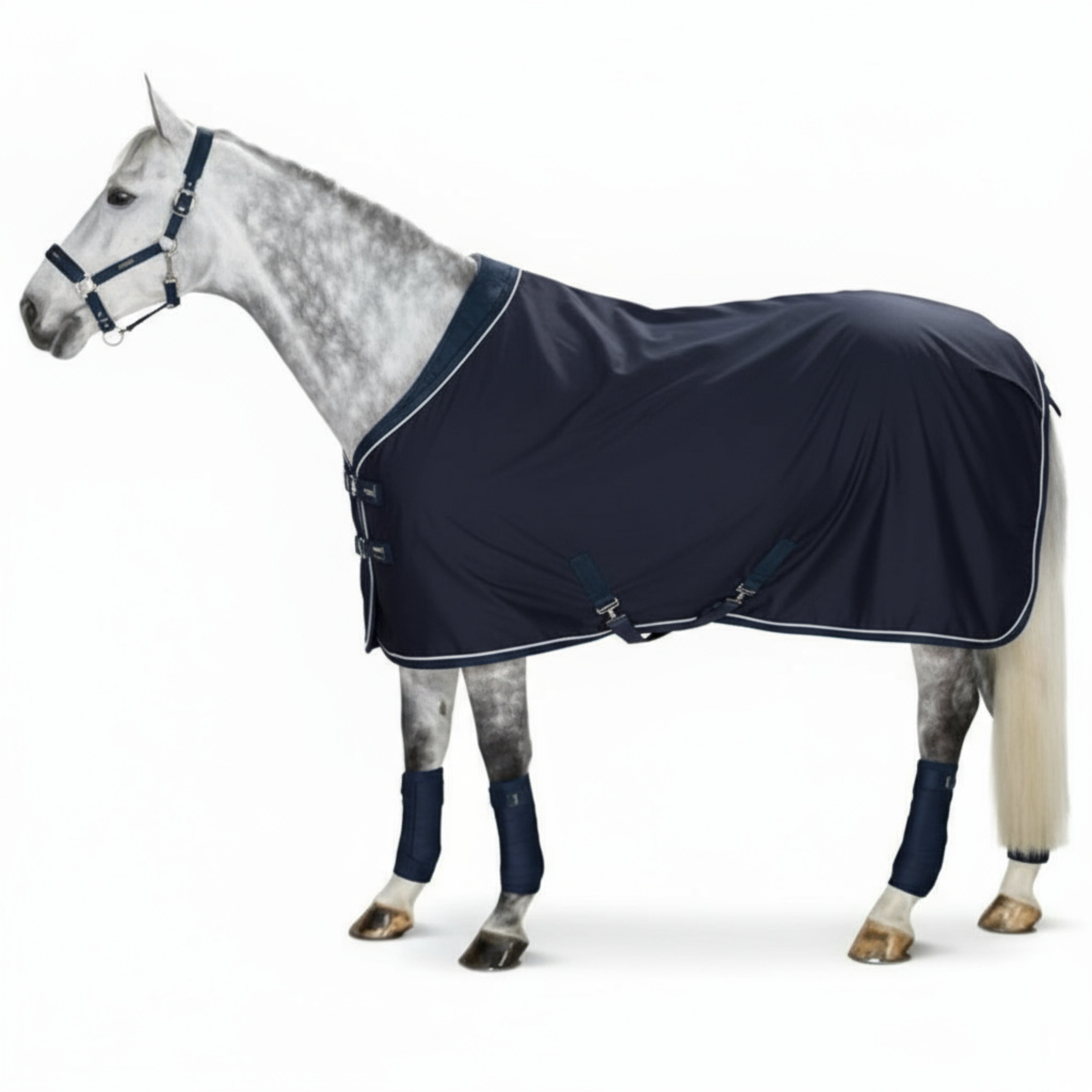 Eskadron Jersey Satin Sveddækken - Navy