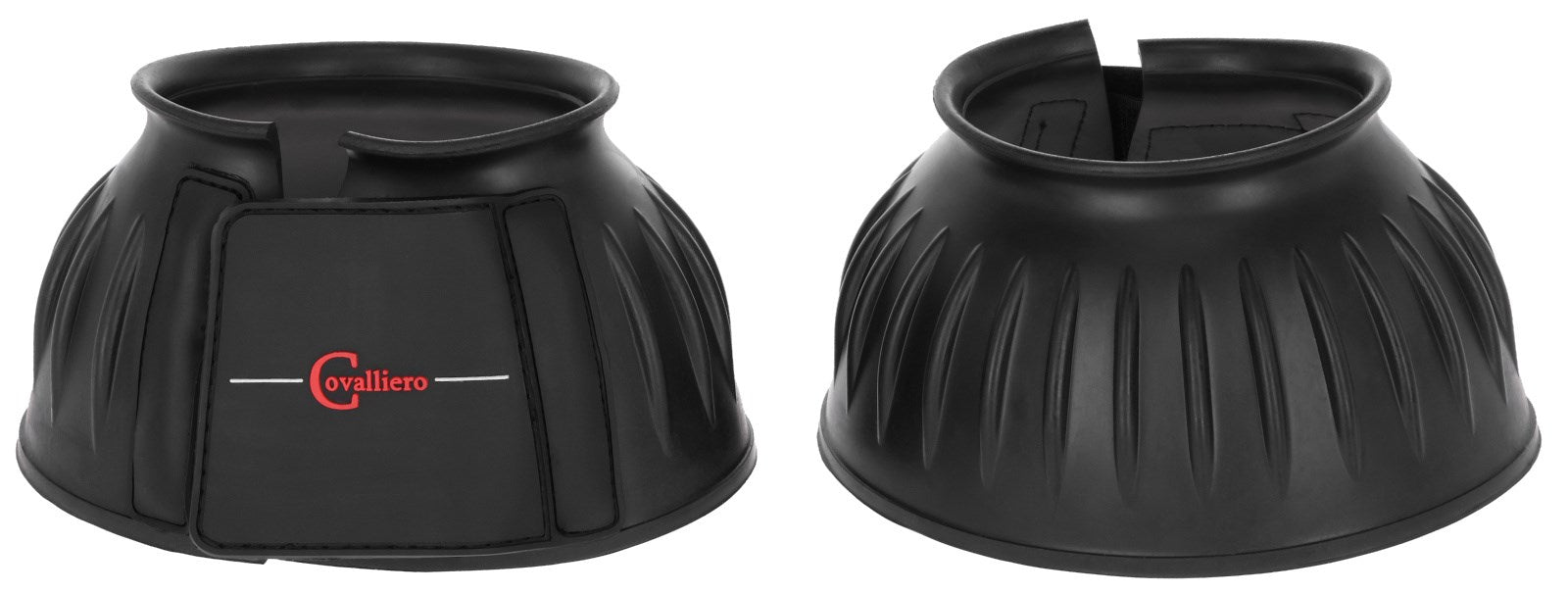 Covalliero Gummiklokker m. Velcro - Sort