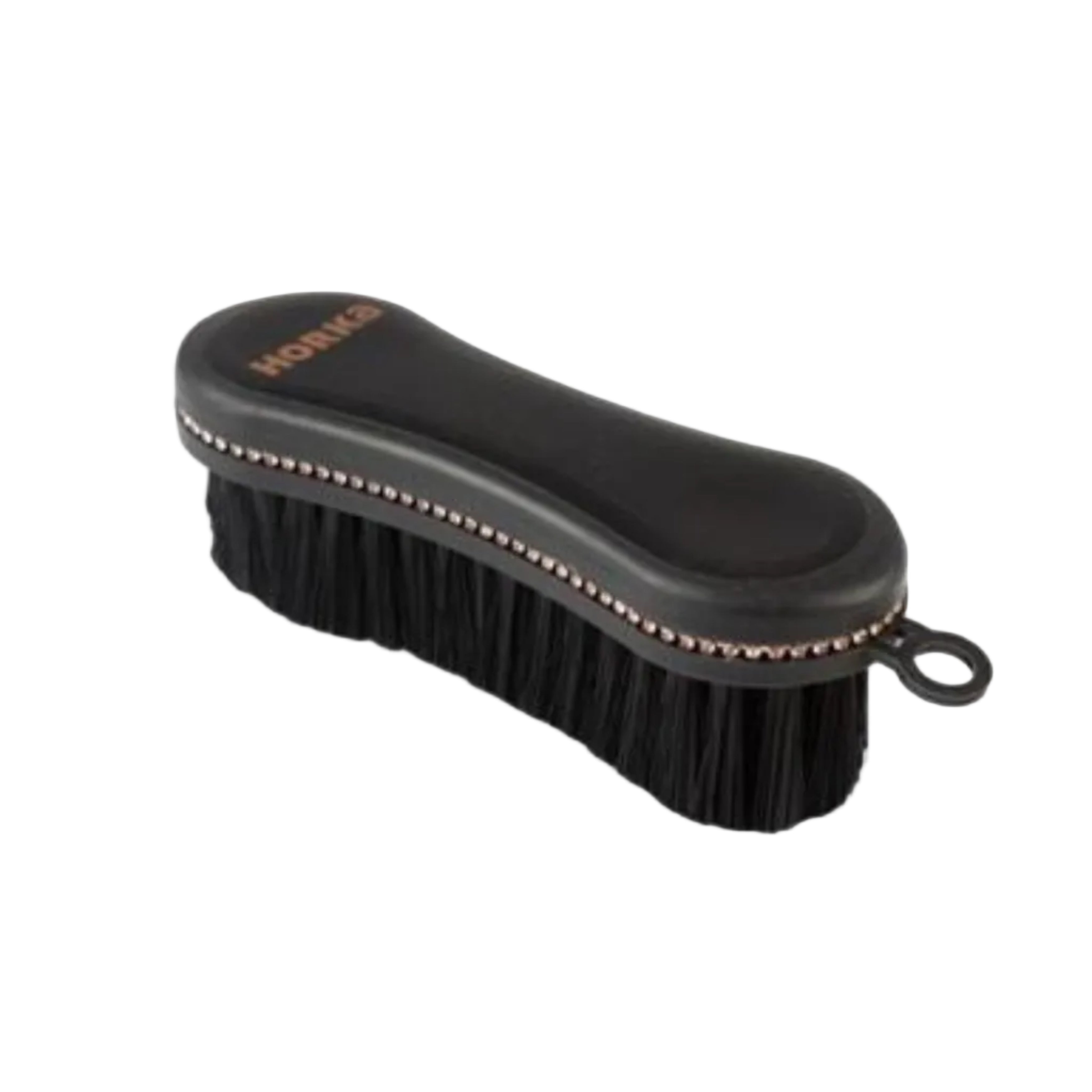 Horka Hovedbørste med Sten - Sort/Rosegold