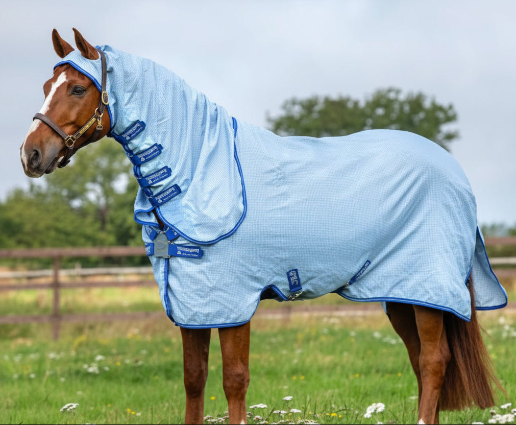 Amigo Ripstop Hoody Eksemdækken - Azure Blue