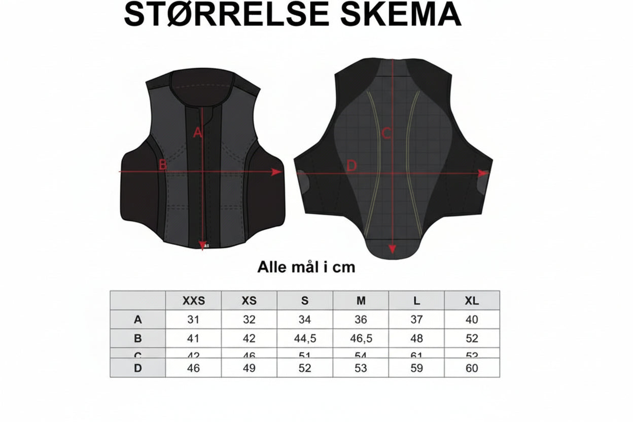 Riders Company Flex Pro Rygskjold - Sort