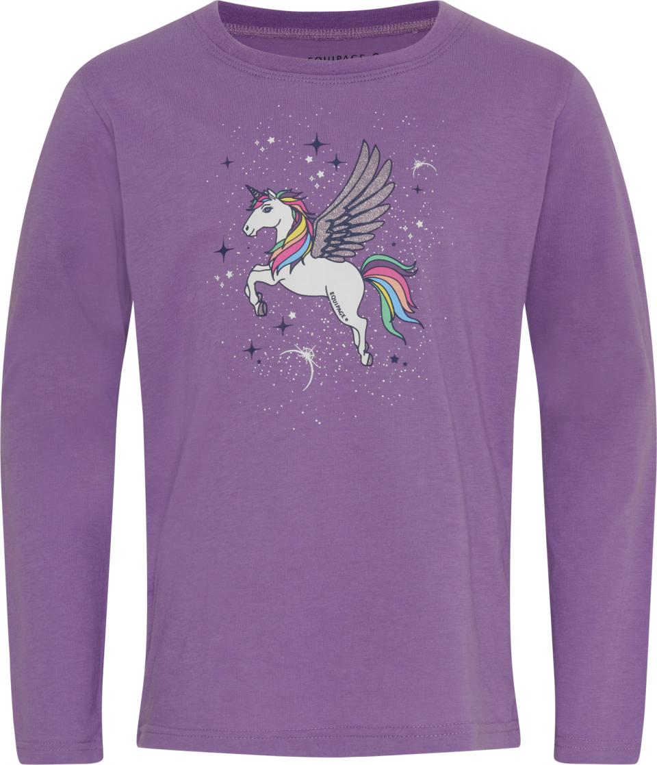 Equipage Jinx Langærmet Bluse - Purple Haze