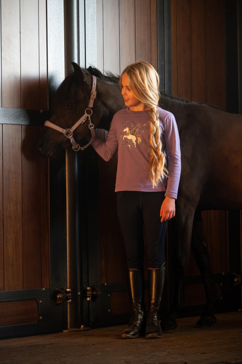 Equipage Jinx Langærmet Bluse - Purple Haze