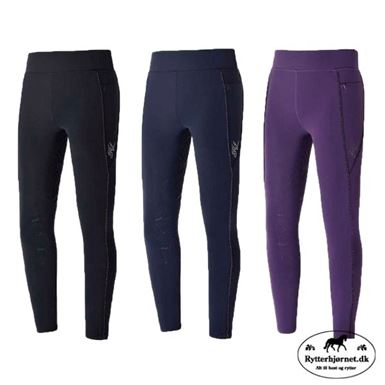 Kingsland Kemmie Vinter-Tights til Børn m. Fleecefor & Fuldgrip