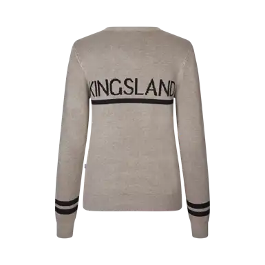 Kingsland Nancy Strikket Pullover - Beige Melange