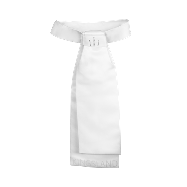 Kingsland Neroll Plastron - Hvid