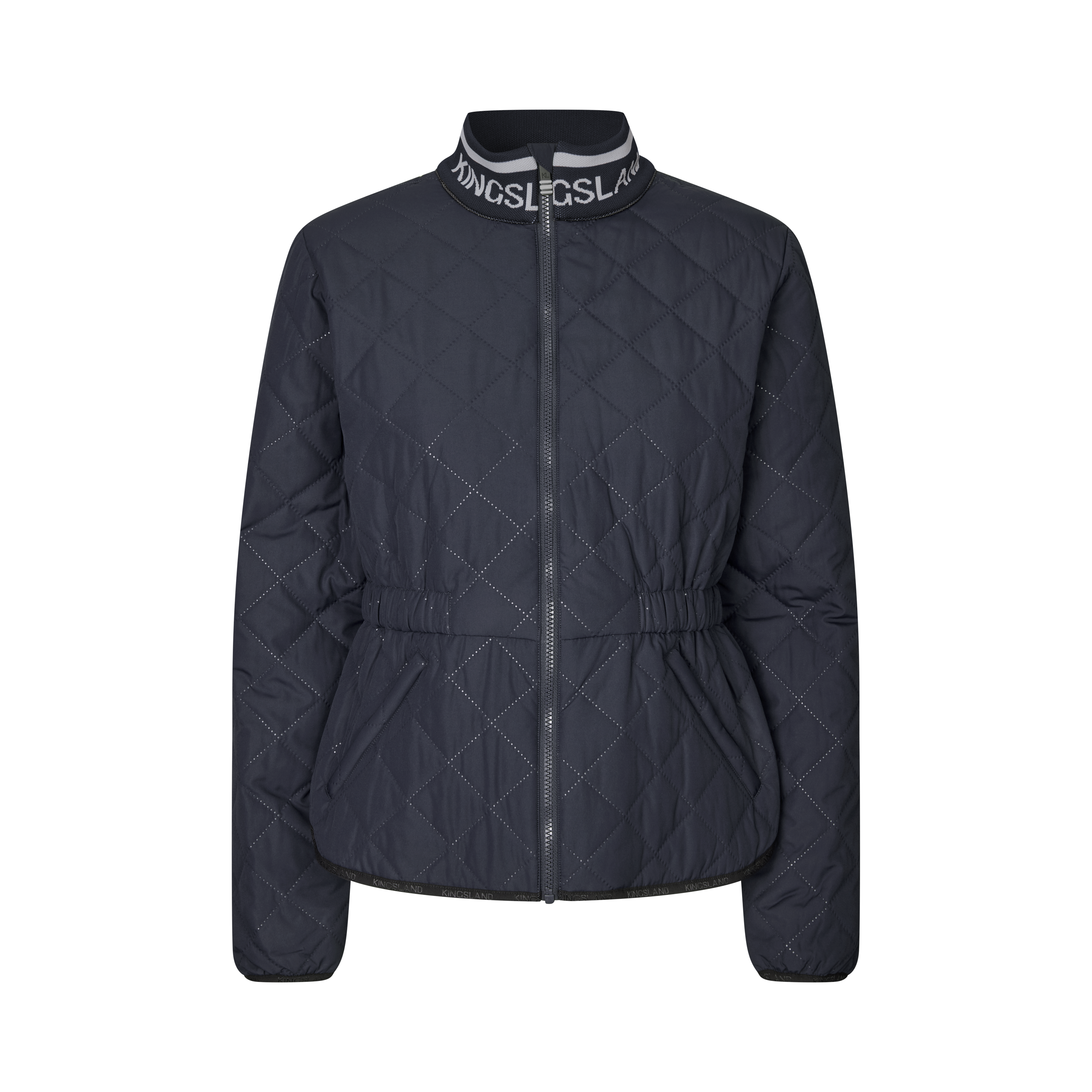 Kingsland Noelle Quilted Jakke - Navy