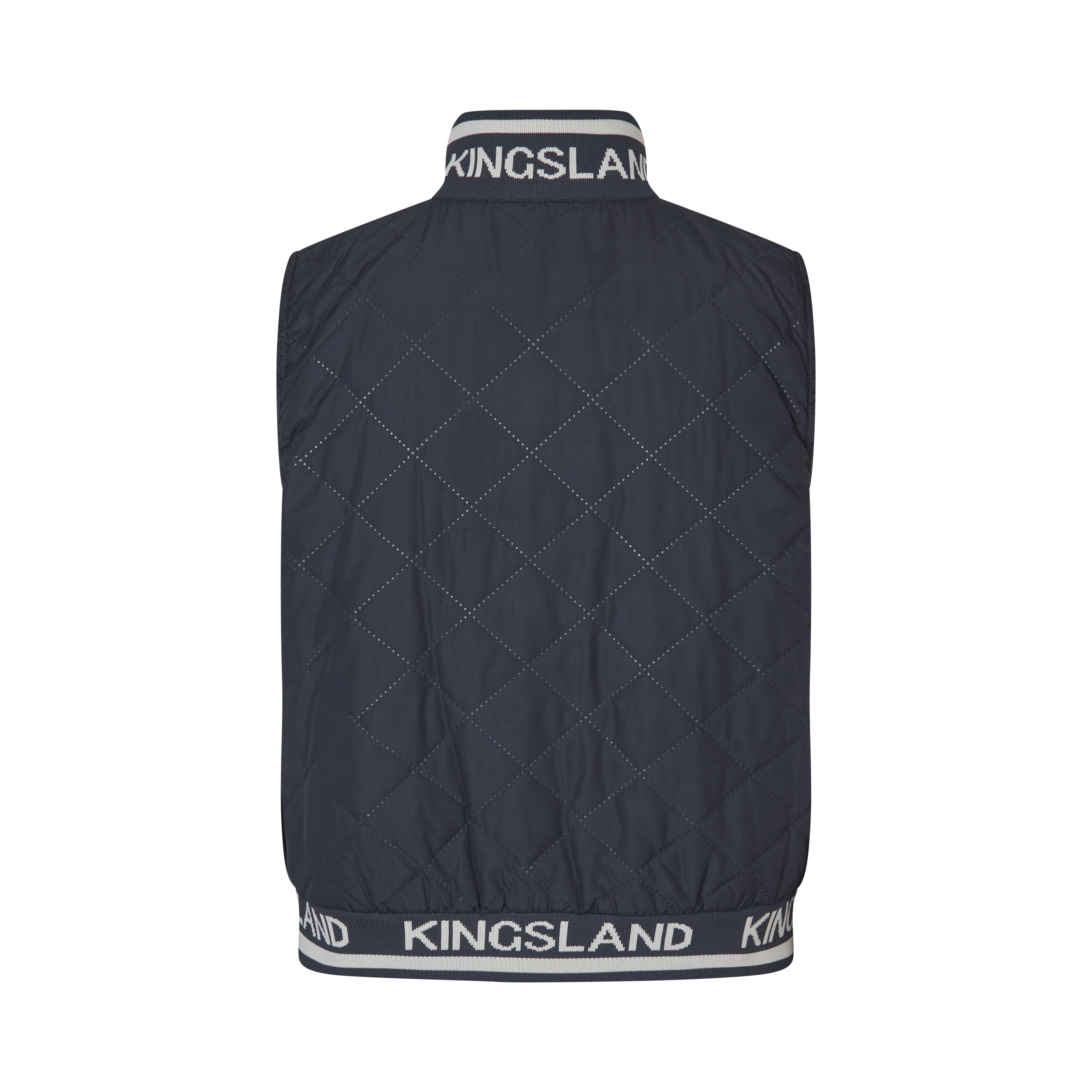 Kingsland Noelle Quilted Vest - Navy