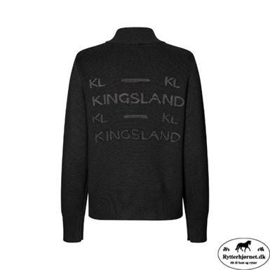 Kingsland Villut Strikket Pullover - Sort