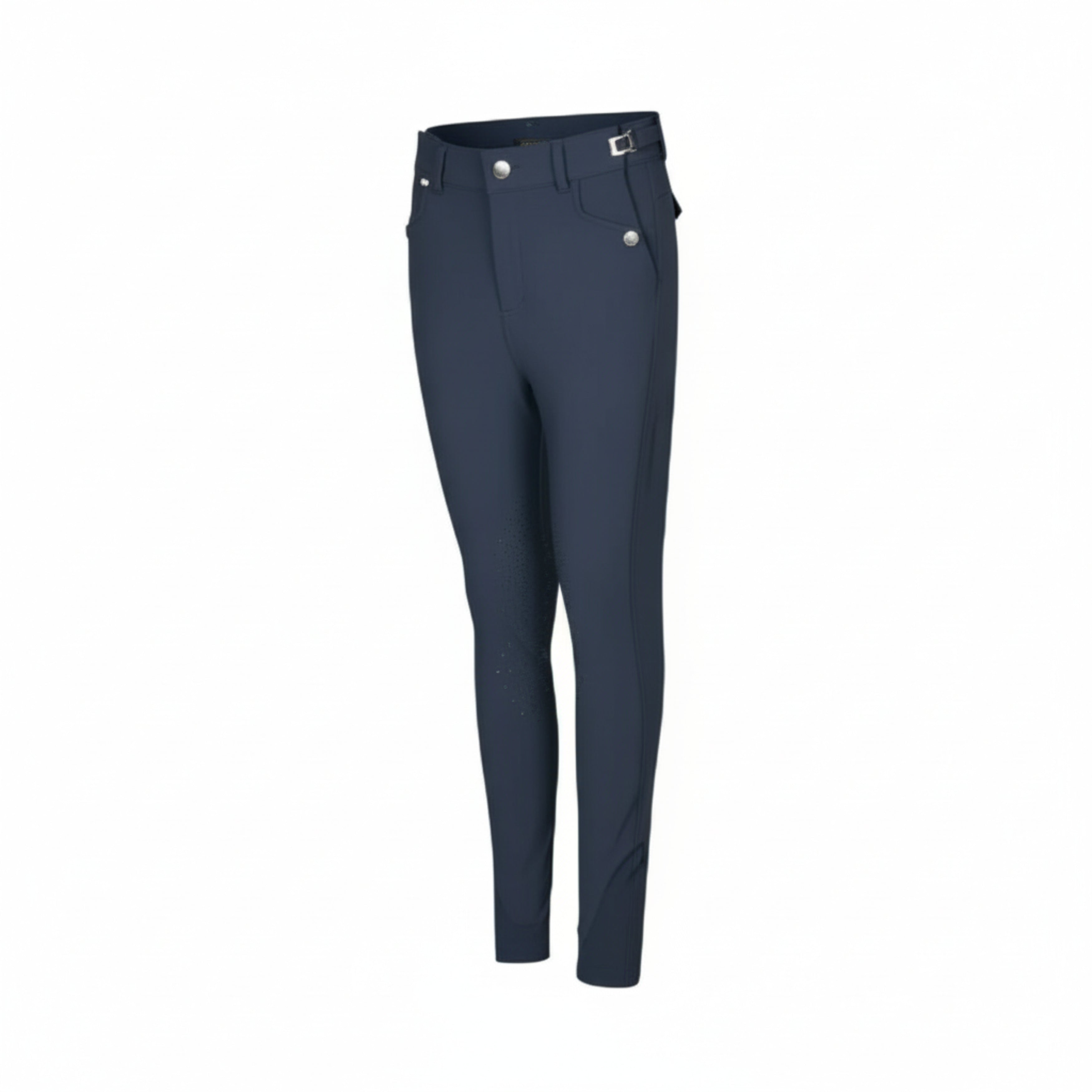 Kingland Knox Drenge Ridebukser M. Fullgrip - Navy