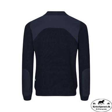 Kingsland Vas Strikket Pullover Til Herre - Navy