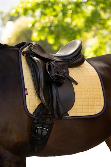LeMieux Suede Square Dressurunderlag - Mimosa