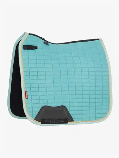 LeMieux Suede Square Dressurunderlag - Lagoon