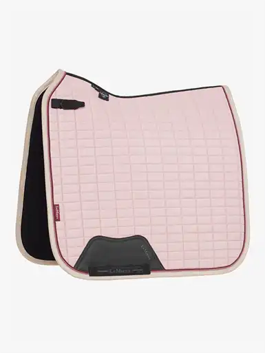 LeMieux Suede Square Dressurunderlag - Blossom