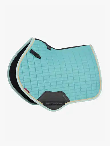 LeMieux Suede Square Springunderlag - Lagoon