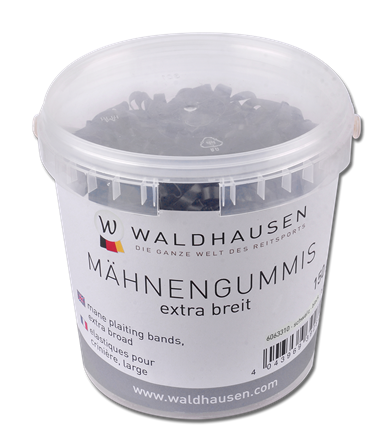 Waldhausen Silikone Manelastikker - Ekstra Bred