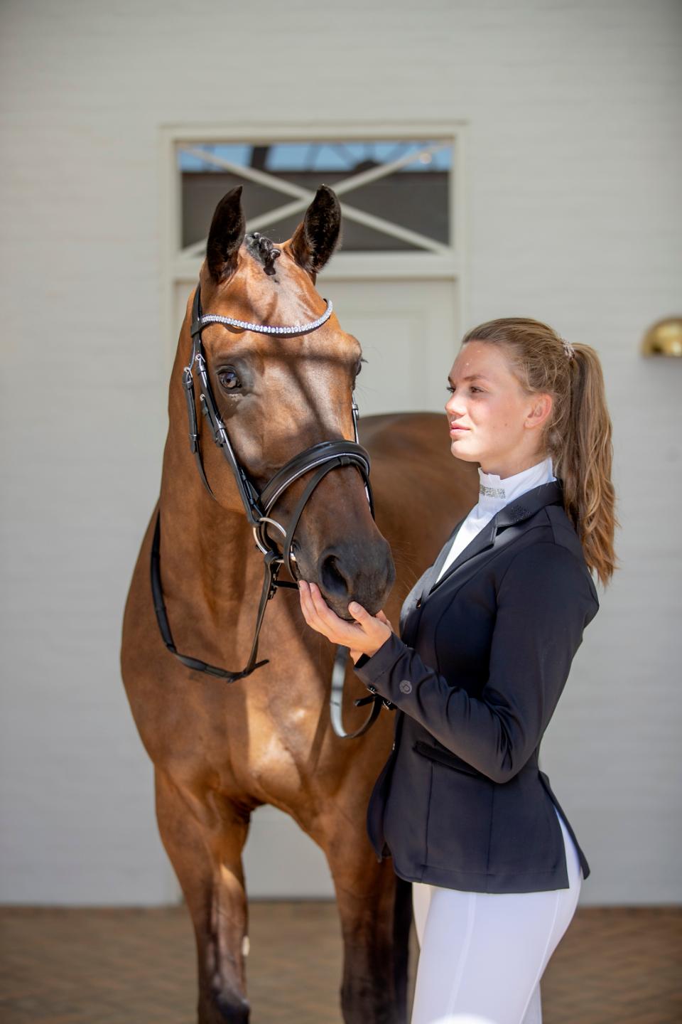 Equipage Monroe Stævnejakke M. Sten - Sort