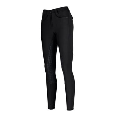 Pikeur Laure Ridebukser m. Fuldgrip - Sort