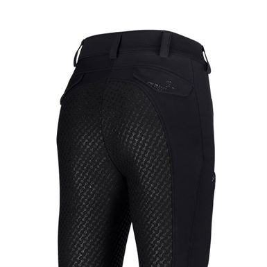 Pikeur Laure Ridebukser m. Fuldgrip - Sort