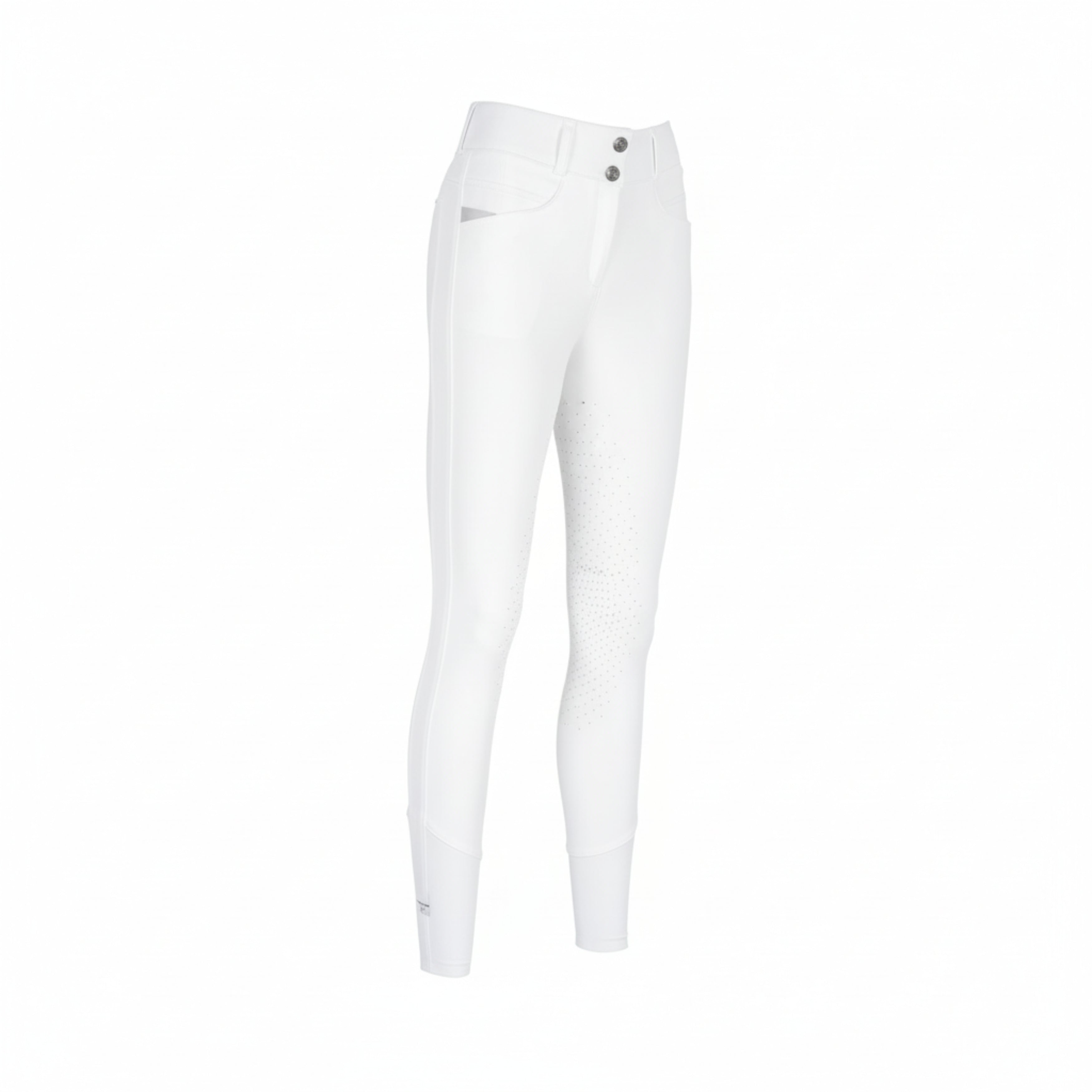 Pikeur Laure Ridebukser m. Fuldgrip - Hvid