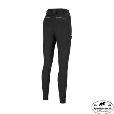 Pikeur Laure Ridebukser m. Fuldgrip - Sort