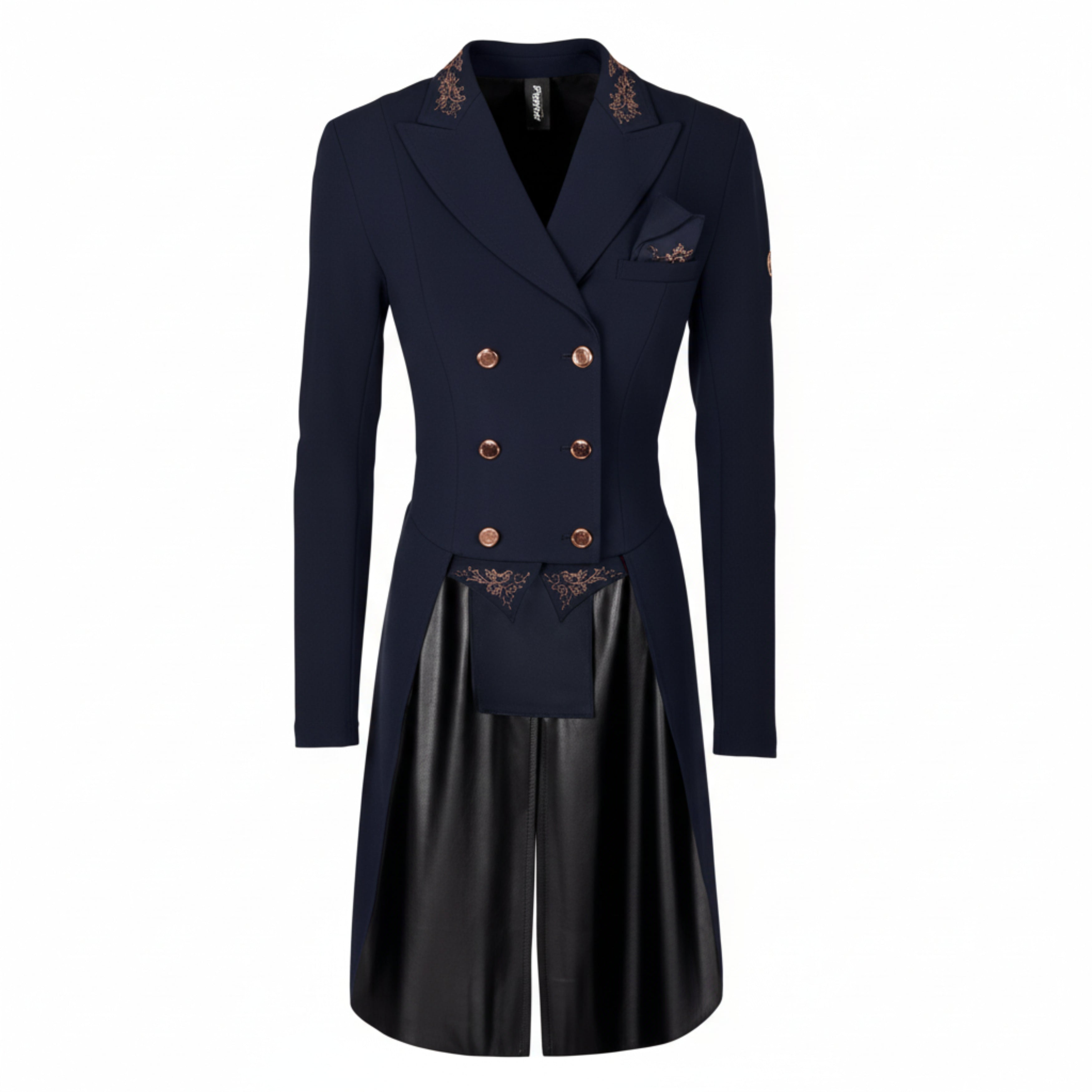 Pikeur Lilien Dressurkjole - Navy & Pure Rose Gold