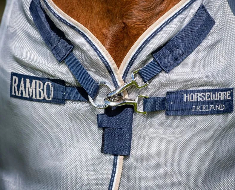 Rambo Protector Insektdækken - Silver/Navy