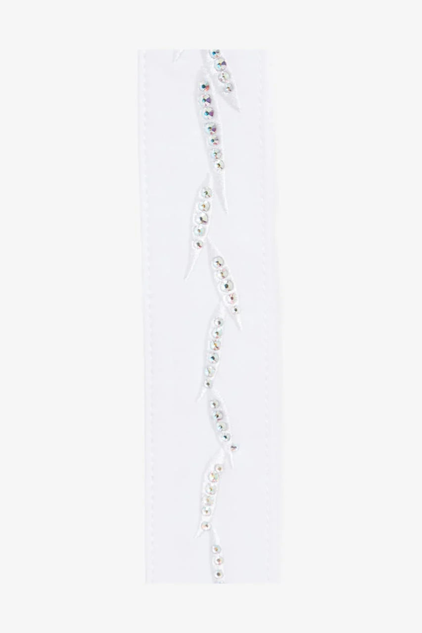 Samshield Juliette Crystal Flower Stævne Shirt - Hvid