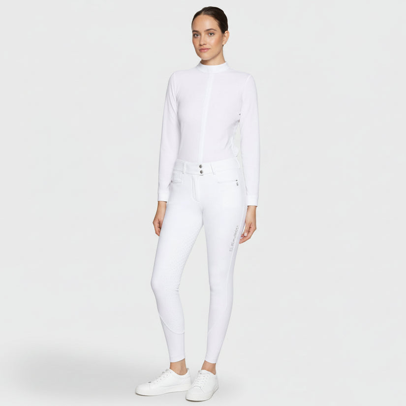 Samshield Margaux Vinter Ridebukser M. Fullgrip - Hvid