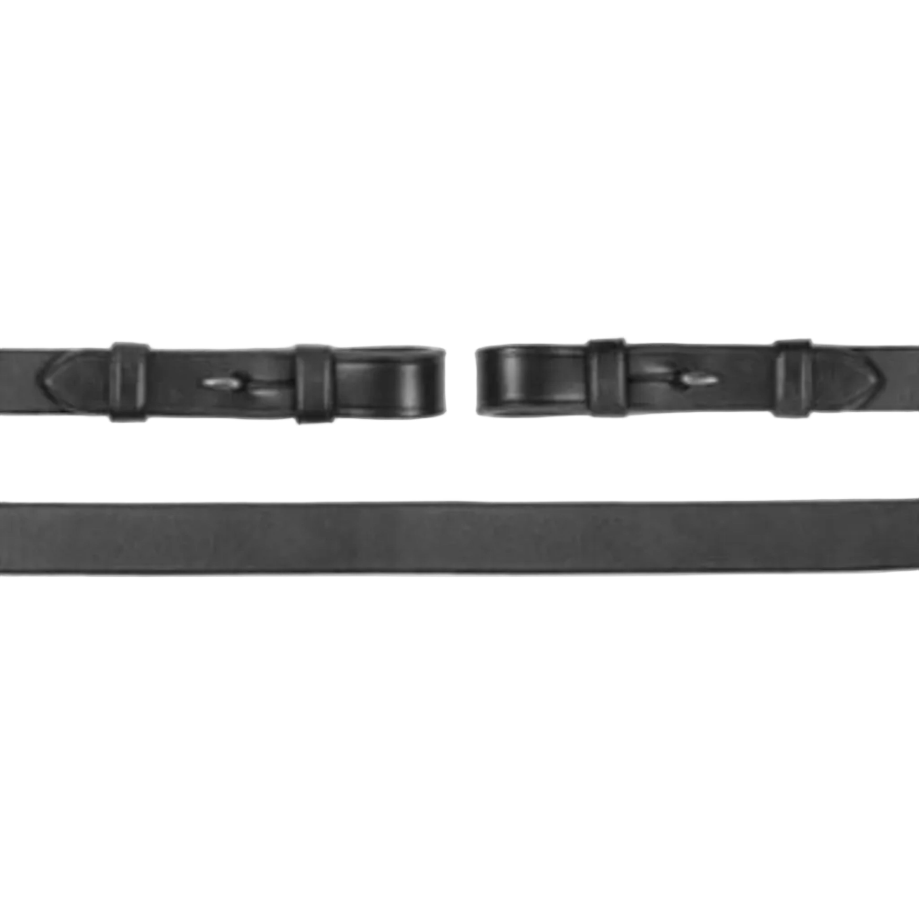 Schockemöhle Glat Bridon Lædertøjle - Sort