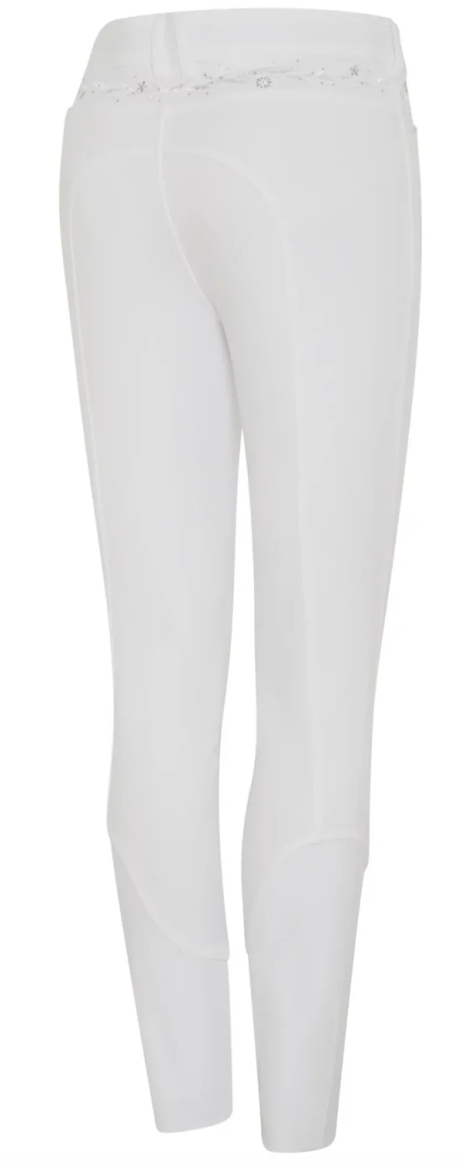 Samshield Jully Flower Jewellery Ridebukser m.Fuldgrip - Hvid