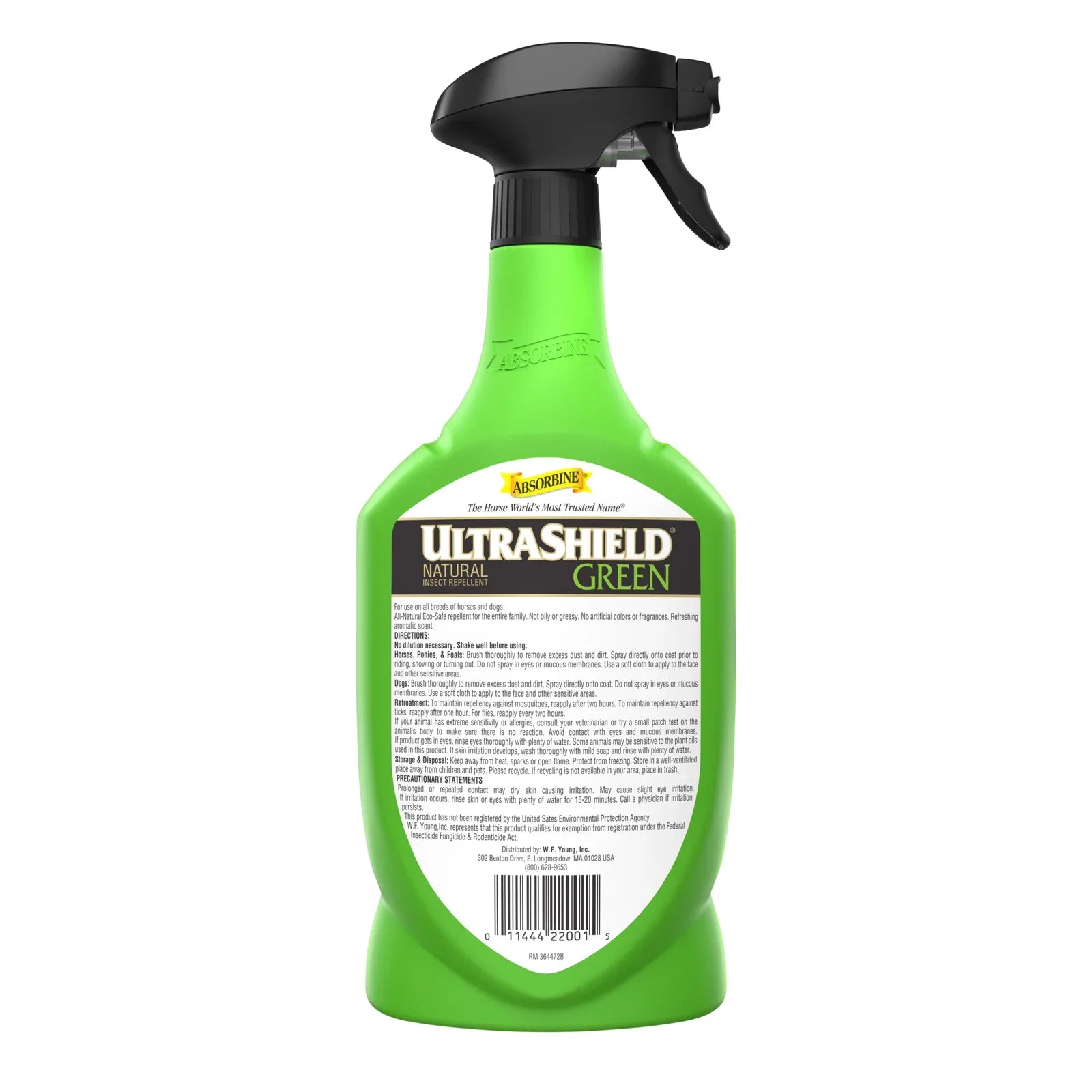 Absorbine Ultrashield Green Spray- 946ml.