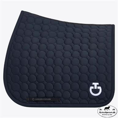 Cavalleria Toscana Circle Quilted Dressurunderlag - Navy