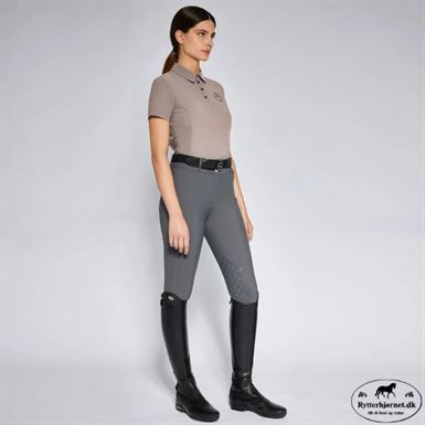 Cavalleria Toscana Kortærmet Jersey Polo - Tortora