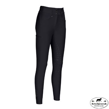 Pikeur Athleisure Amia Ridebuks M. Fuldgrip - Sort