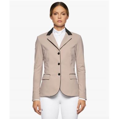 Cavalleria Toscana GP Perforated Stævnejakke - Lys Taupe