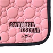 Cavalleria Toscana Bubble Quilt Springunderlag - Lyserød/Sort