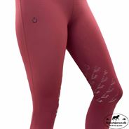 Cavalleria Toscana Hi-Rise Jersey Tights Knægrip - Bordeaux