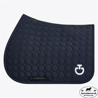 Cavalleria Toscana Circle Quilted Springunderlag - Navy