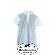 Cavalleria Toscana Perforated Poloshirt til Børn - Lys Grå