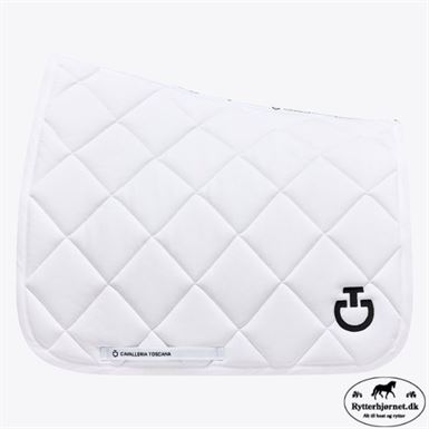 Cavalleria Toscana Diamond Quilted Dressurunderlag - Hvid