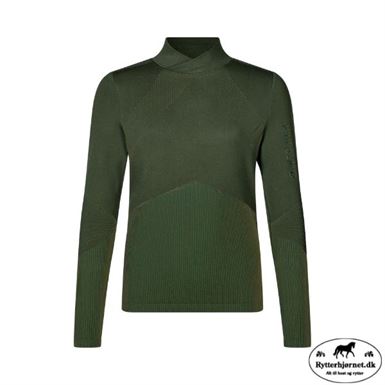 Kingsland Vera Trænings Shirt - Green Beetle