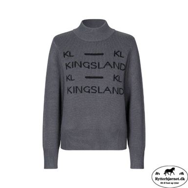 Kingsland Villut Strikket Pullover - Grey Forged Iron