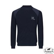 Kingsland Vas Strikket Pullover Til Herre - Navy