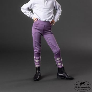 Equipage Sophia Vinter Tights M. Fuldgrip - Montana Grape